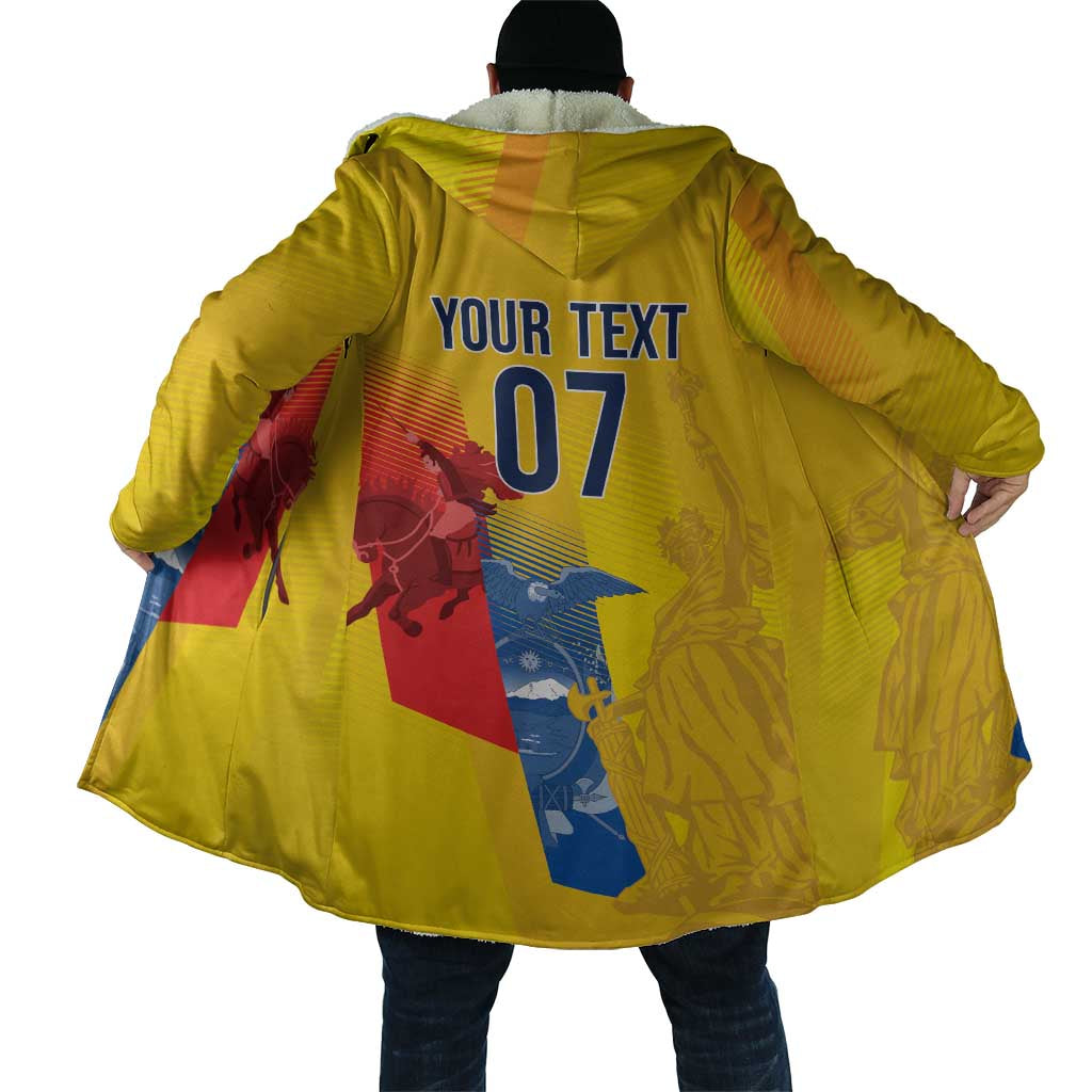 Ecuador Football Custom WC2026 Cloak Historical Symbols - African Pride