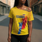 Ecuador Football Custom WC2026 Cross Shoulder Shirt Historical Symbols - African Pride