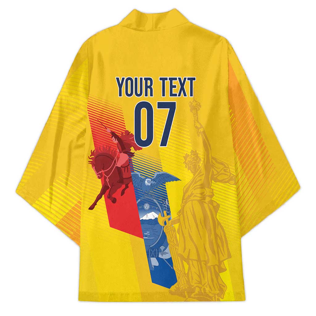 Ecuador Football Custom WC2026 Kimono Historical Symbols - African Pride