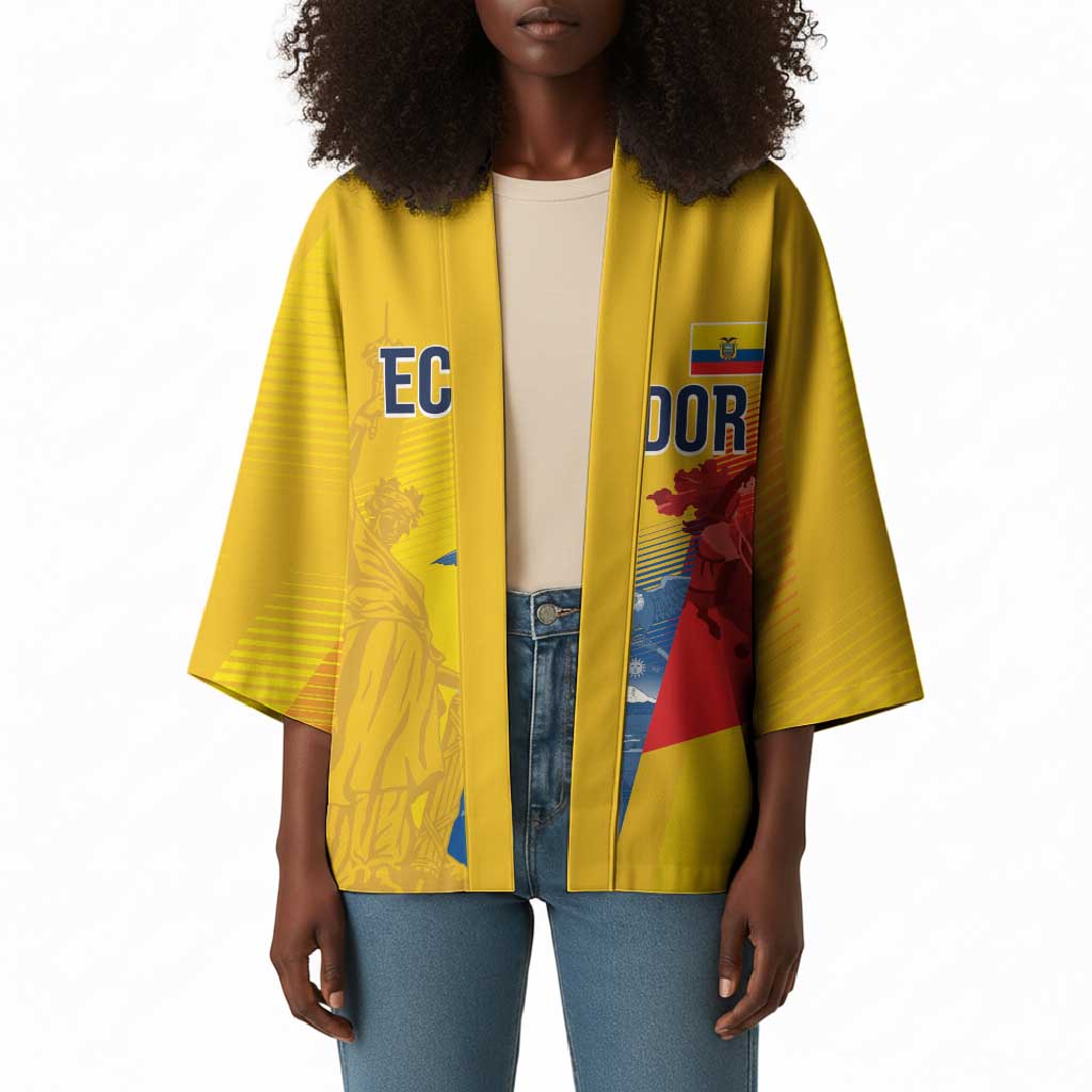 Ecuador Football Custom WC2026 Kimono Historical Symbols - African Pride