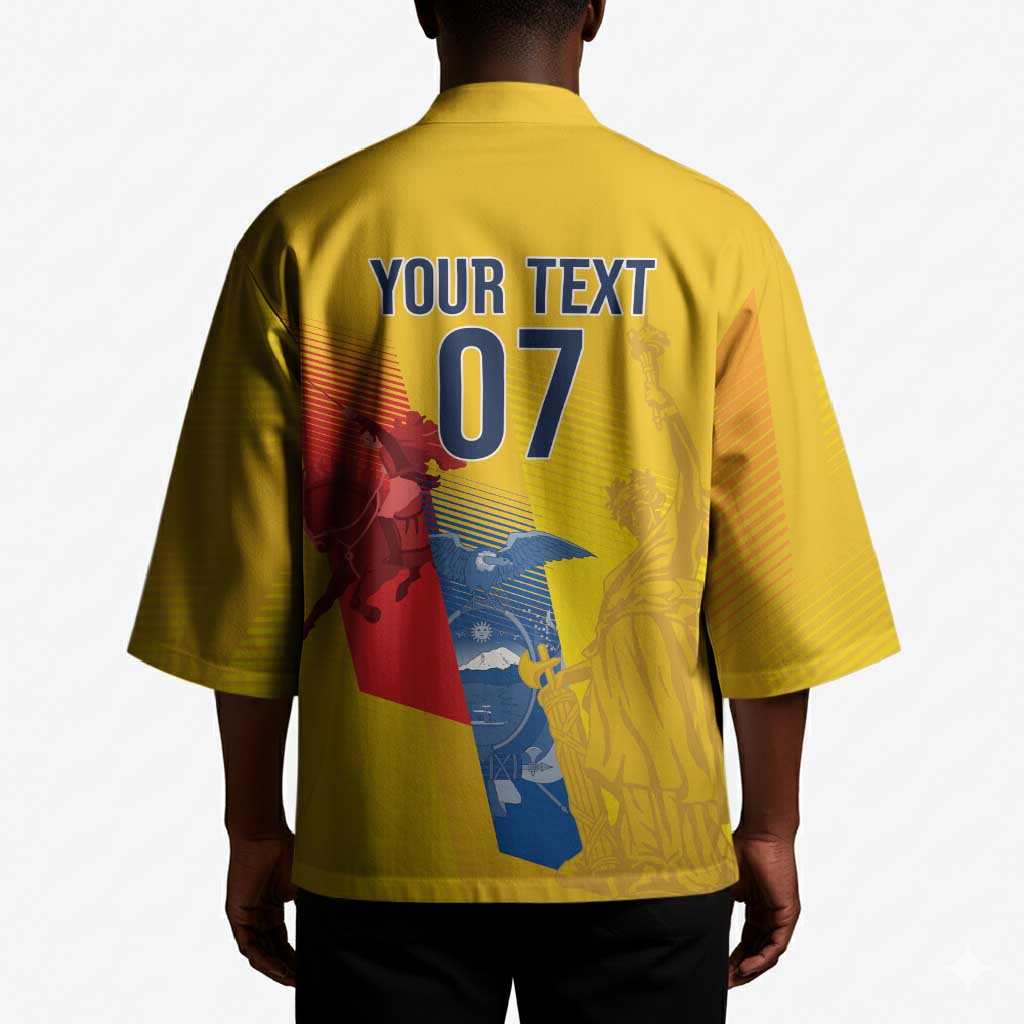 Ecuador Football Custom WC2026 Kimono Historical Symbols - African Pride