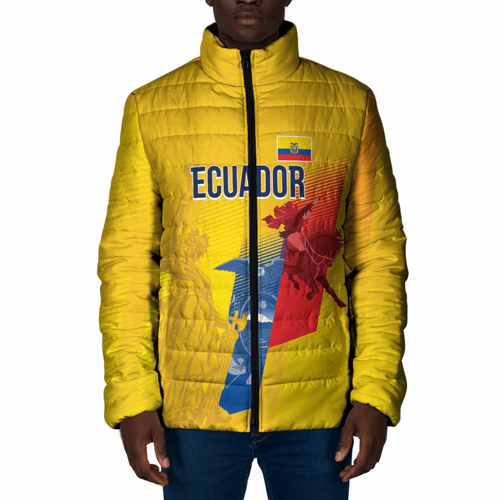 Ecuador Football Custom WC2026 Padded Jacket Historical Symbols - African Pride