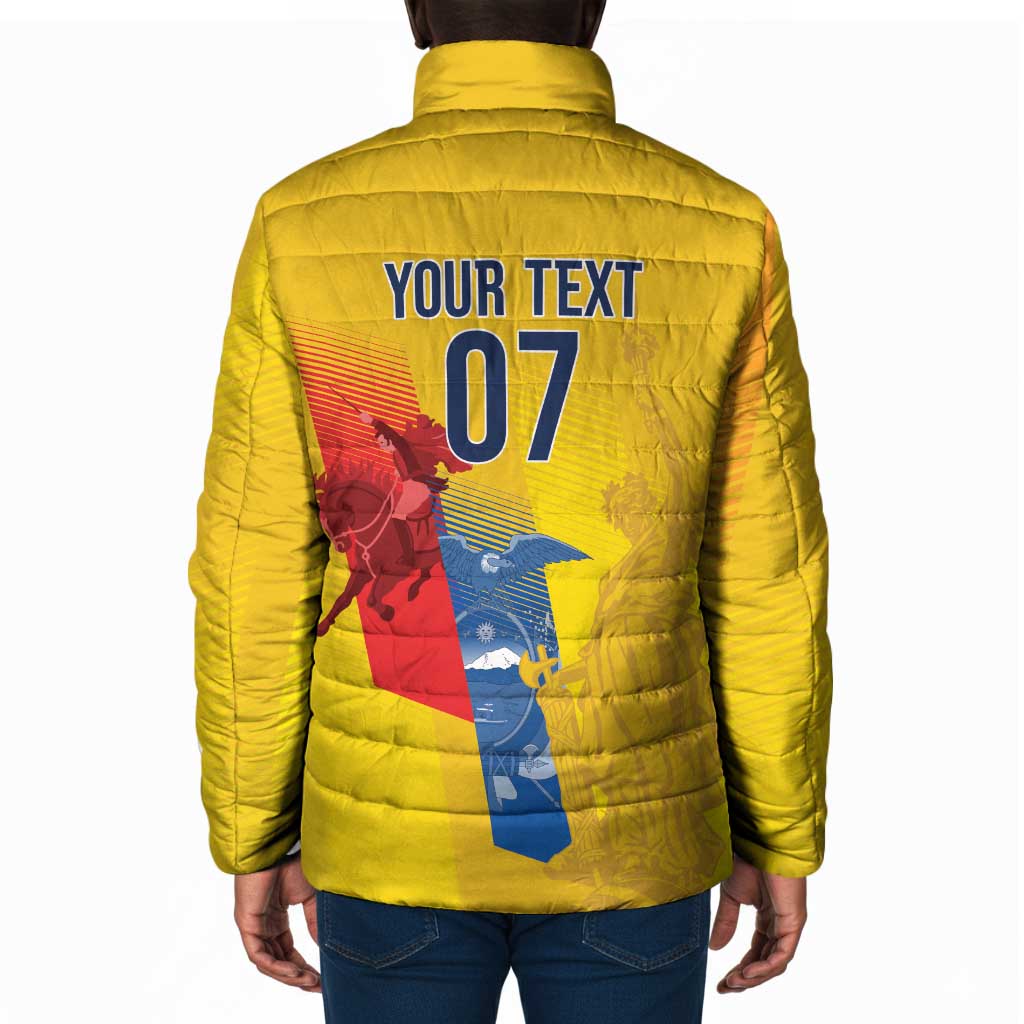 Ecuador Football Custom WC2026 Padded Jacket Historical Symbols - African Pride