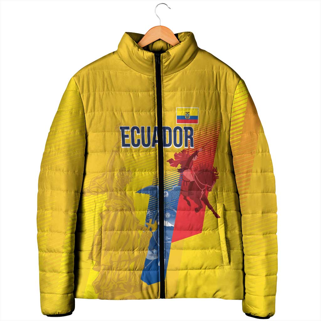 Ecuador Football Custom WC2026 Padded Jacket Historical Symbols - African Pride