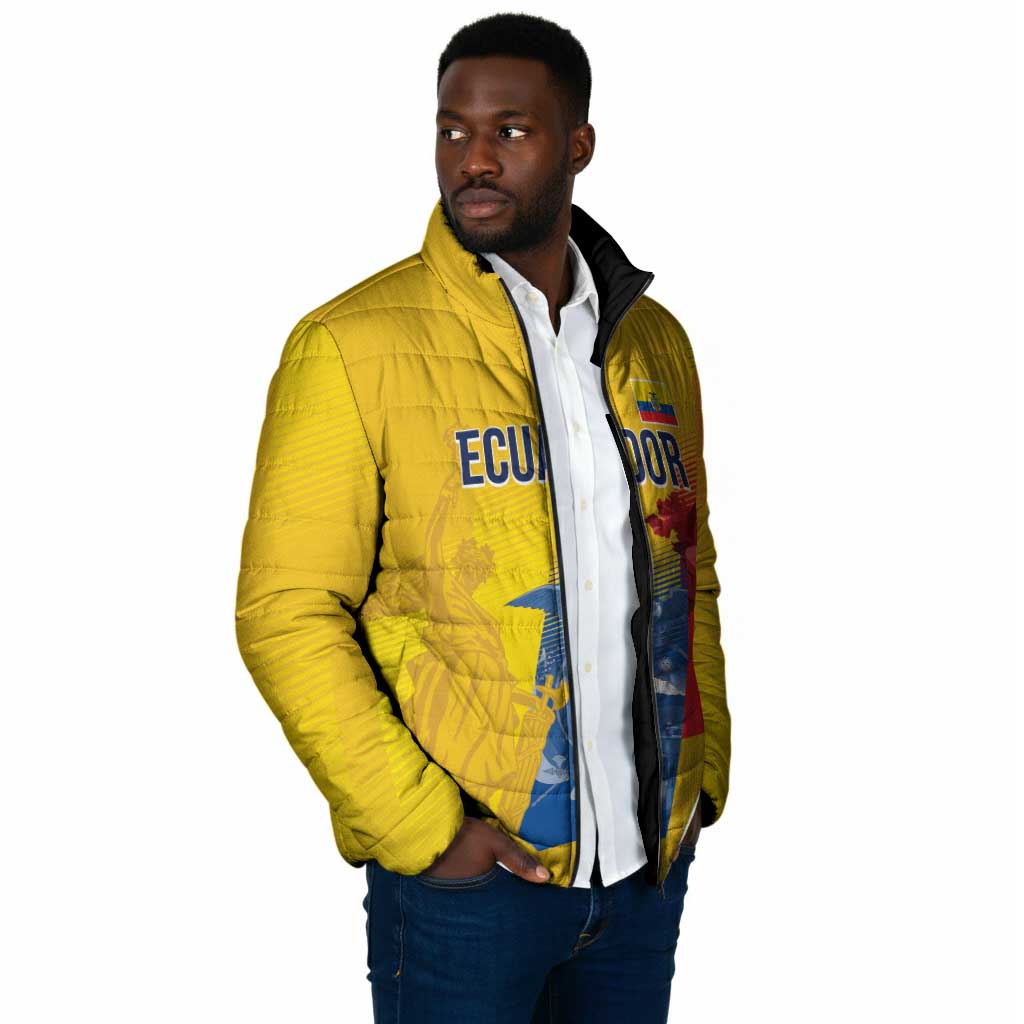 Ecuador Football Custom WC2026 Padded Jacket Historical Symbols - African Pride
