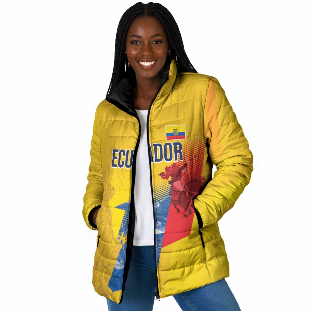 Ecuador Football Custom WC2026 Padded Jacket Historical Symbols - African Pride