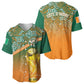 Ivory Coast Football Tribal Patterns Baseball Jersey WC2026 - African Pride