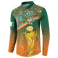Ivory Coast Football Tribal Patterns Button Sweatshirt WC2026