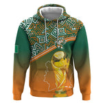 Ivory Coast Football Tribal Patterns Hoodie WC2026 - African Pride