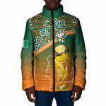 Ivory Coast Football Tribal Patterns Padded Jacket WC2026 - African Pride