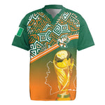 Ivory Coast Football Tribal Patterns Rugby Jersey WC2026 - African Pride