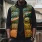 Ivory Coast Football Tribal Patterns Sleeveless Puffer Jacket WC2026 - African Pride