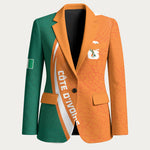 Cote d'Ivoire WC2026 Custom Blazer Making History - GO Elephants