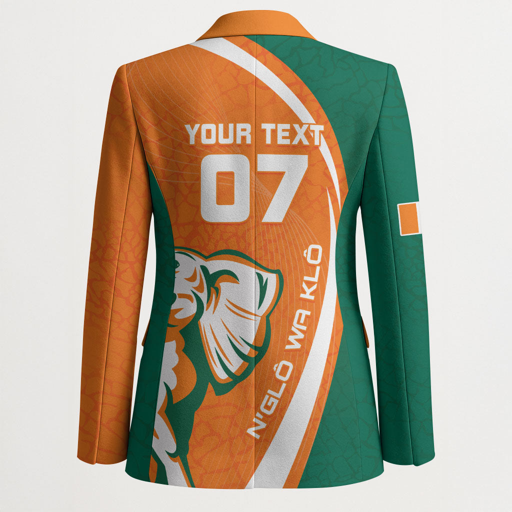 Cote d'Ivoire WC2026 Custom Blazer Making History - GO Elephants