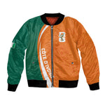 Cote d'Ivoire WC2026 Custom Bomber Jacket Making History - GO Elephants