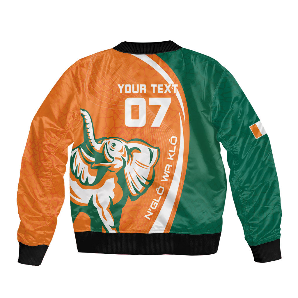 Cote d'Ivoire WC2026 Custom Bomber Jacket Making History - GO Elephants