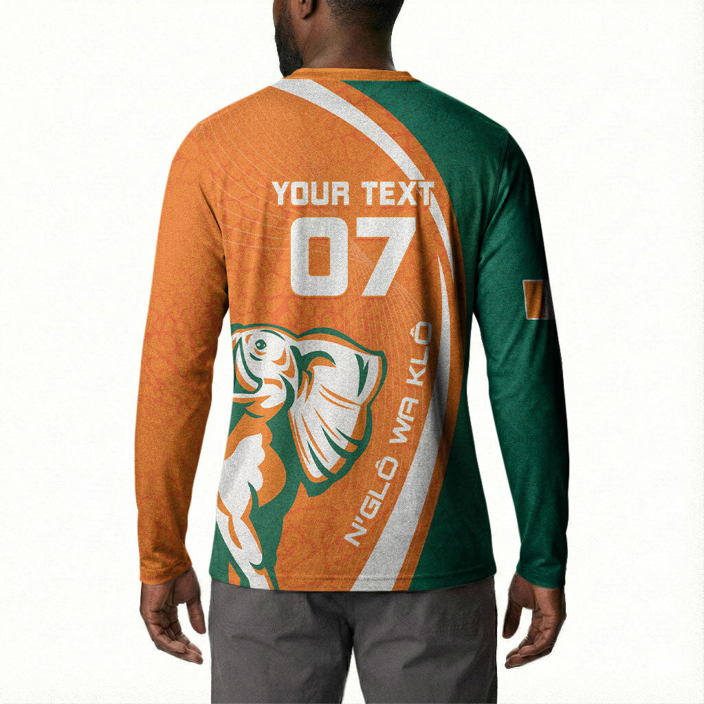 Cote d'Ivoire WC2026 Custom Button Sweatshirt Making History - GO Elephants