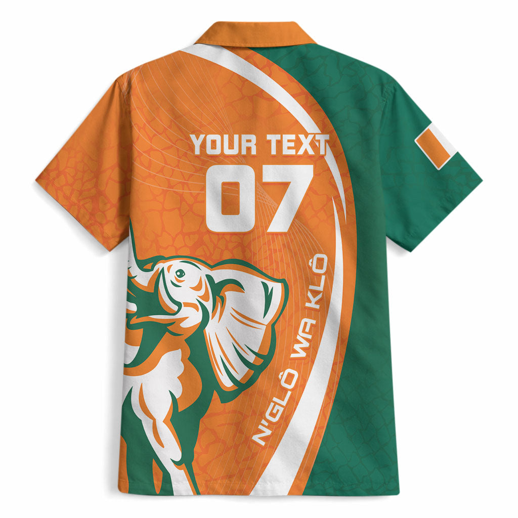 Cote d'Ivoire WC2026 Custom Hawaiian Shirt Making History - GO Elephants
