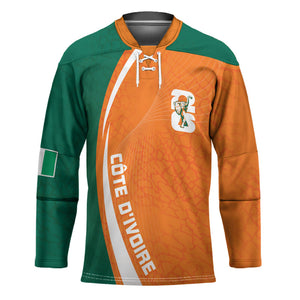 Cote d'Ivoire WC2026 Custom Hockey Jersey Making History - GO Elephants