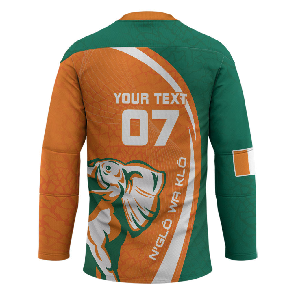 Cote d'Ivoire WC2026 Custom Hockey Jersey Making History - GO Elephants