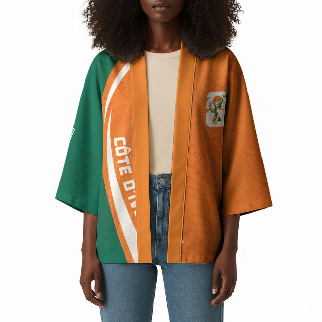 Cote d'Ivoire WC2026 Custom Kimono Making History - GO Elephants