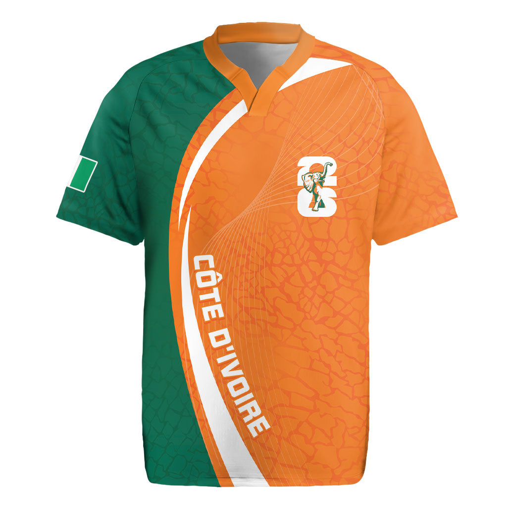 Cote d'Ivoire WC2026 Custom Rugby Jersey Making History - GO Elephants