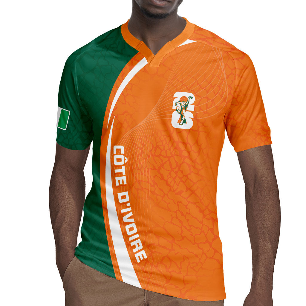 Cote d'Ivoire WC2026 Custom Rugby Jersey Making History - GO Elephants