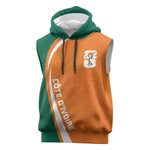 Cote d'Ivoire WC2026 Custom Sleeveless Hoodie Making History - GO Elephants