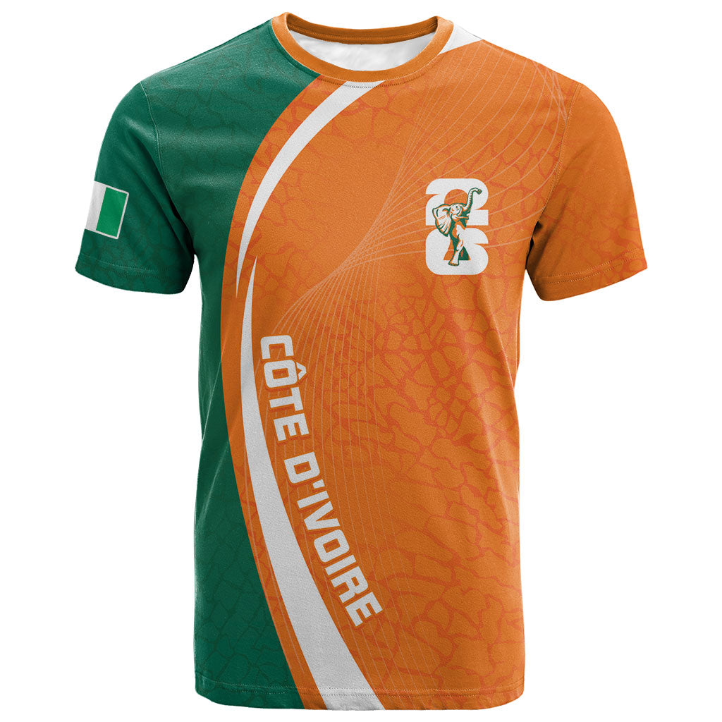 Cote d'Ivoire WC2026 Custom T shirt Making History - GO Elephants