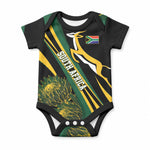 South Africa Bokke Modern Simple Motifs Baby Onesie