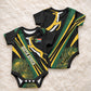 South Africa Bokke Modern Simple Motifs Baby Onesie