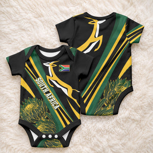 South Africa Bokke Modern Simple Motifs Baby Onesie