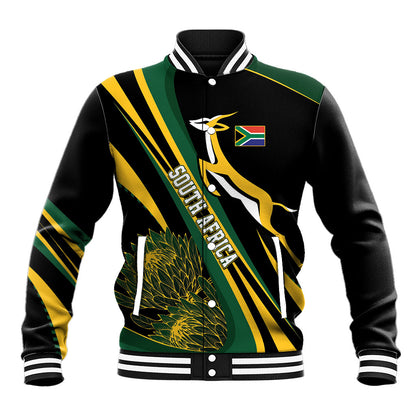 South Africa Bokke Modern Simple Motifs Baseball Jacket