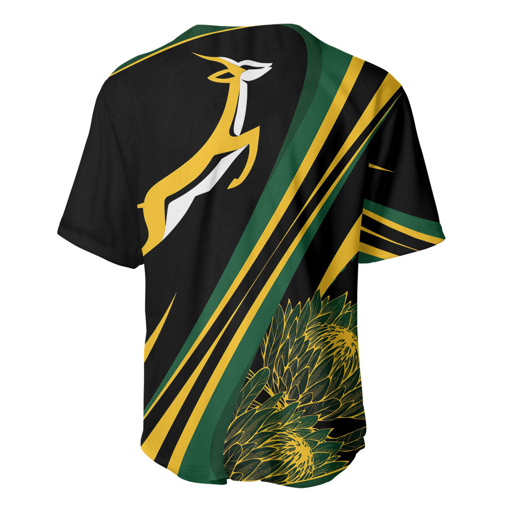 South Africa Bokke Modern Simple Motifs Baseball Jersey