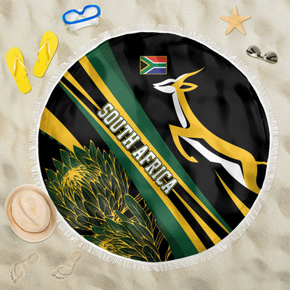South Africa Bokke Modern Simple Motifs Beach Blanket