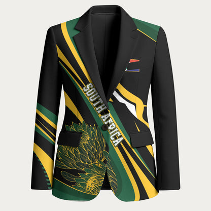South Africa Bokke Modern Simple Motifs Blazer