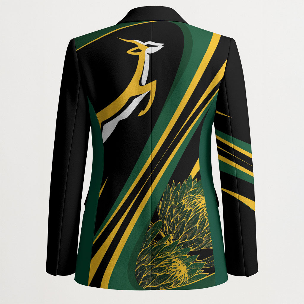 South Africa Bokke Modern Simple Motifs Blazer