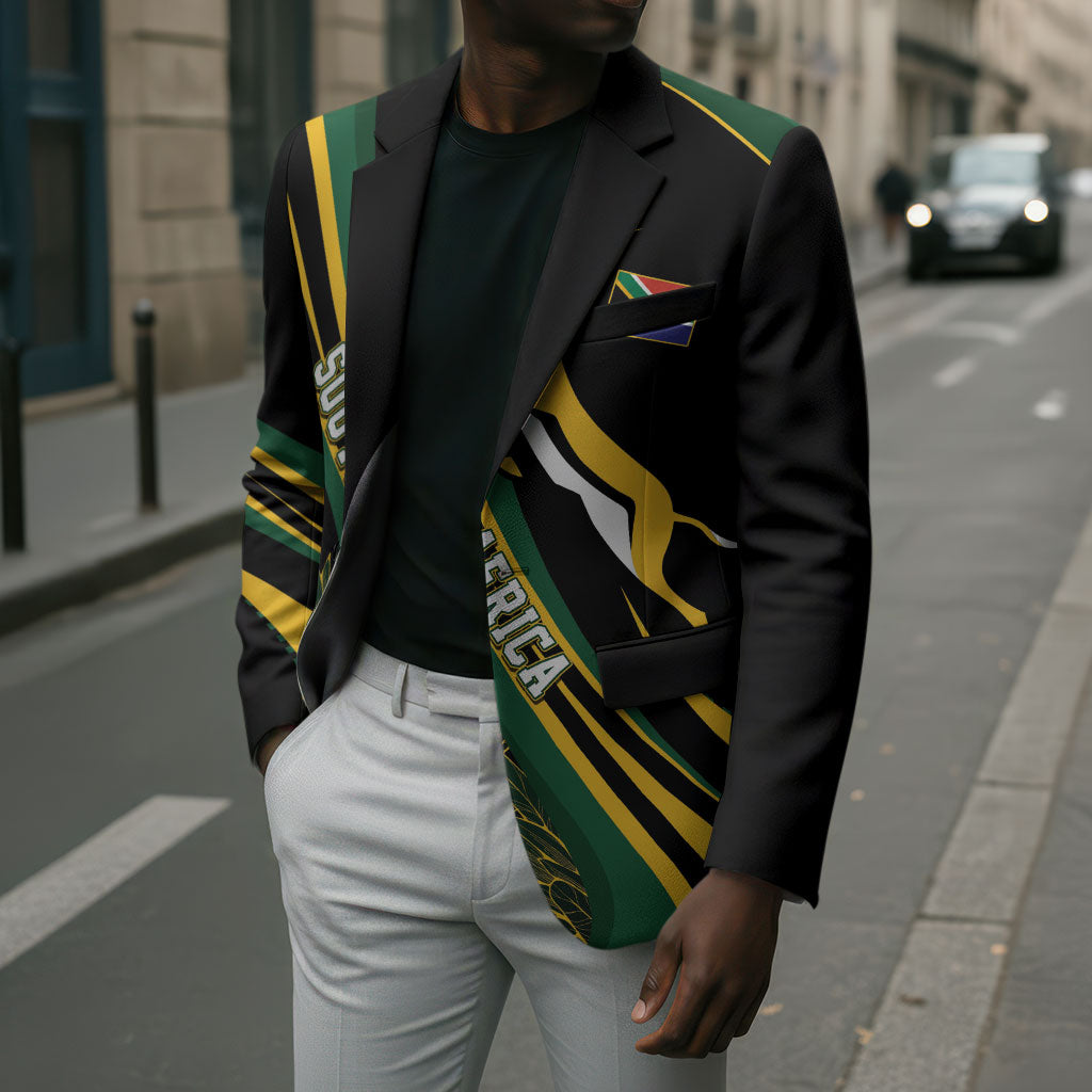 South Africa Bokke Modern Simple Motifs Blazer