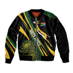 South Africa Bokke Modern Simple Motifs Bomber Jacket