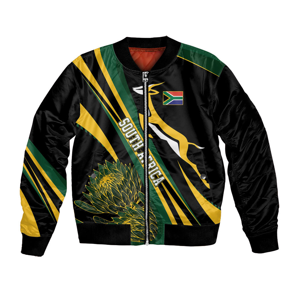 South Africa Bokke Modern Simple Motifs Bomber Jacket