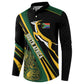 South Africa Bokke Modern Simple Motifs Button Sweatshirt