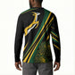South Africa Bokke Modern Simple Motifs Button Sweatshirt