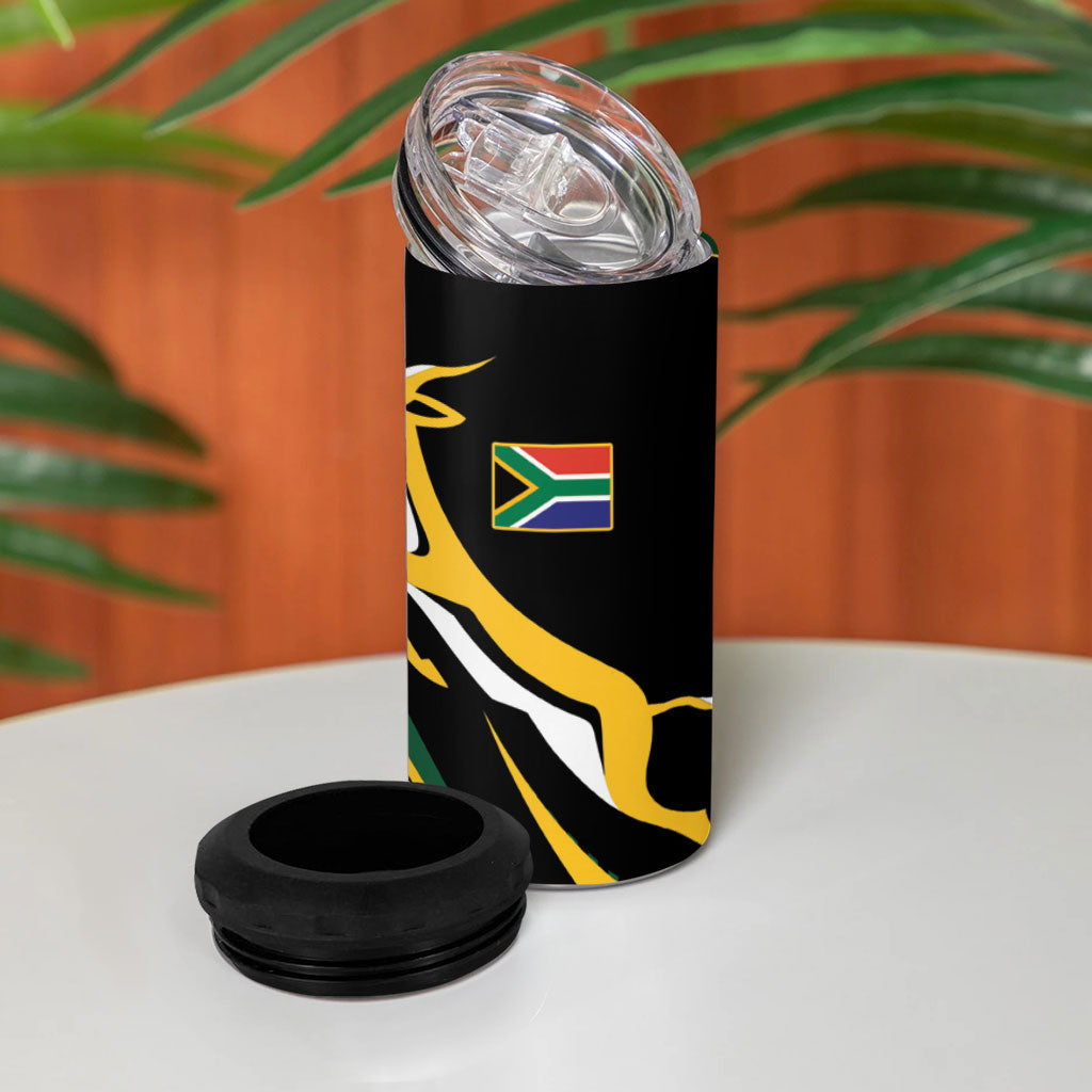 South Africa Bokke Modern Simple Motifs 4 in 1 Can Cooler Tumbler