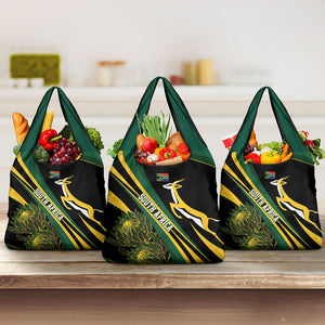 South Africa Bokke Modern Simple Motifs Grocery Bag