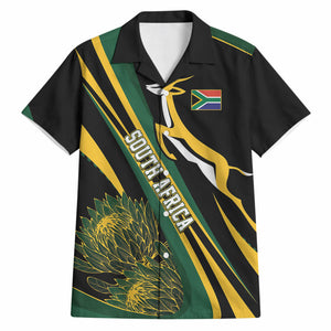 South Africa Bokke Modern Simple Motifs Hawaiian Shirt