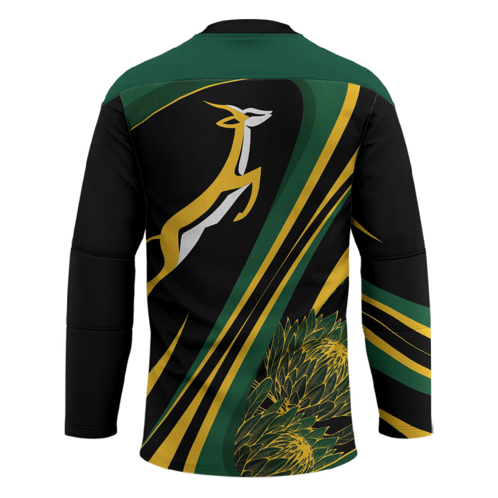 South Africa Bokke Modern Simple Motifs Hockey Jersey