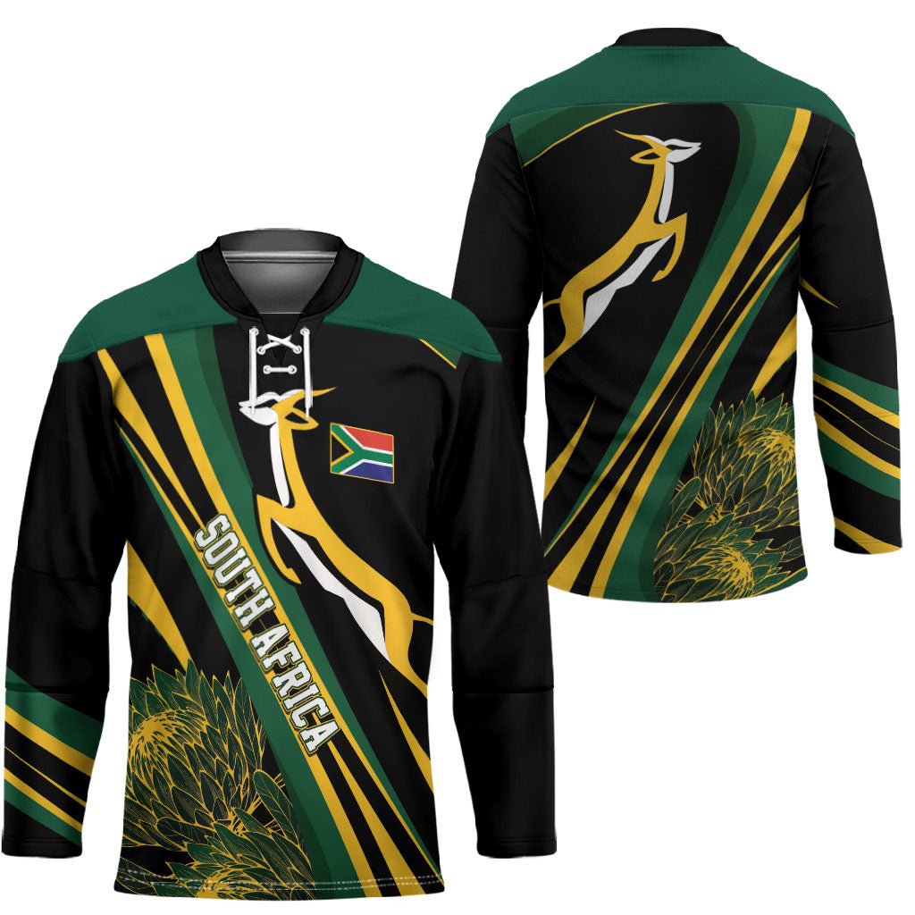South Africa Bokke Modern Simple Motifs Hockey Jersey