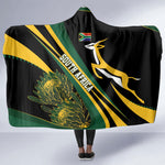 South Africa Bokke Modern Simple Motifs Hooded Blanket