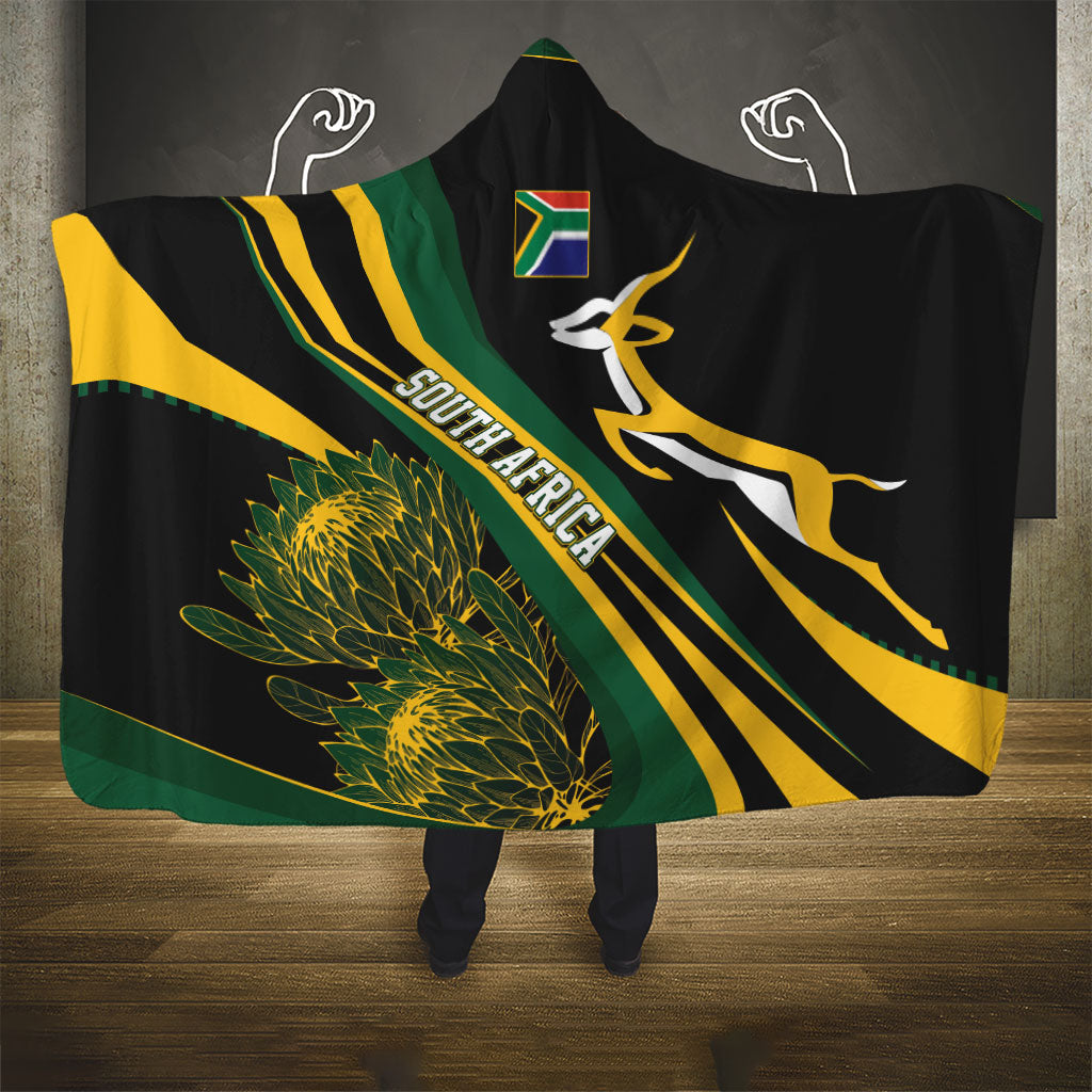 South Africa Bokke Modern Simple Motifs Hooded Blanket