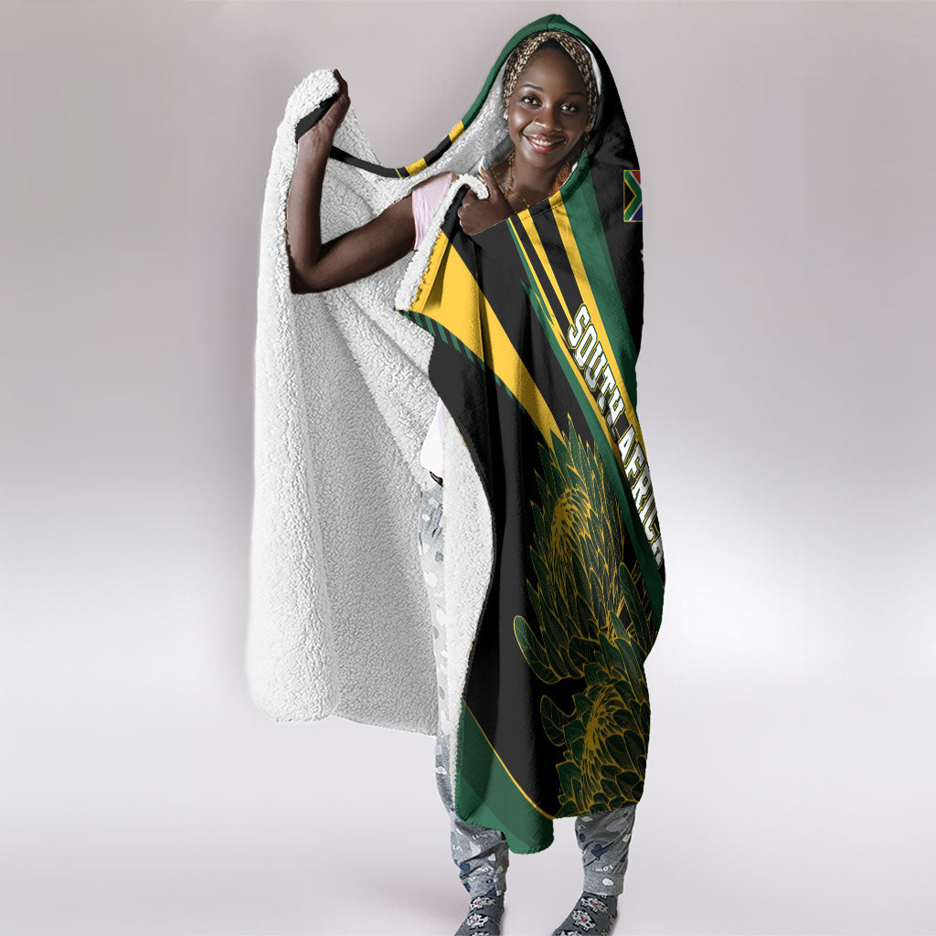 South Africa Bokke Modern Simple Motifs Hooded Blanket